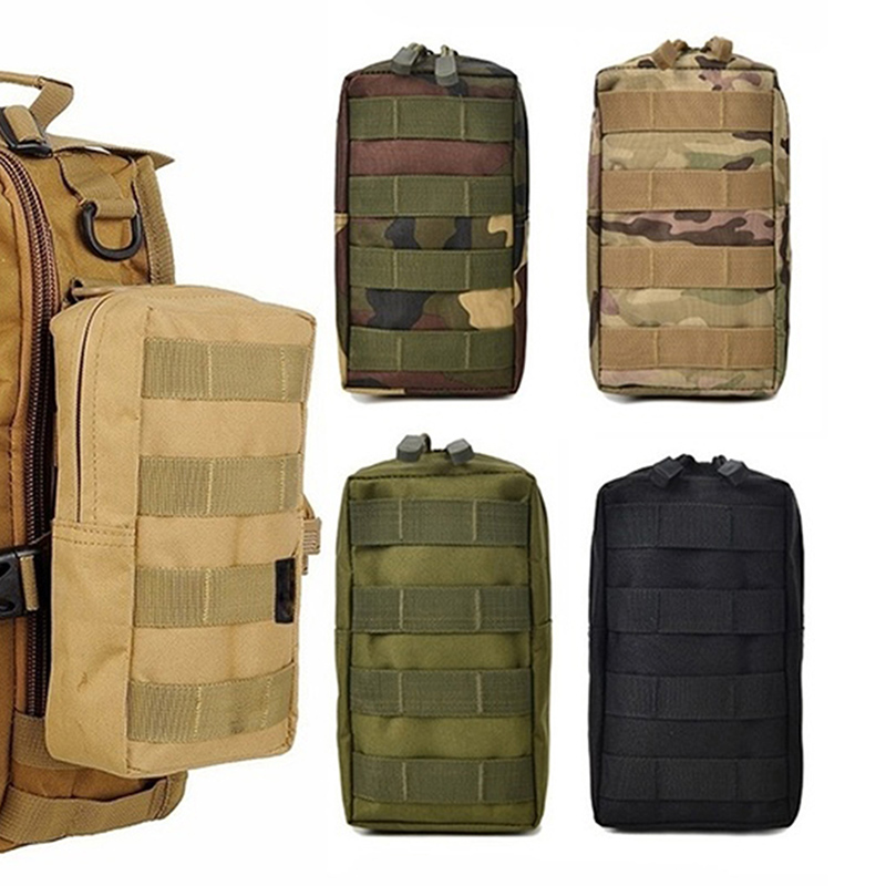 Edc Concealed Carry Belt - Sac extérieur Oxford 600D, pochette camouflage