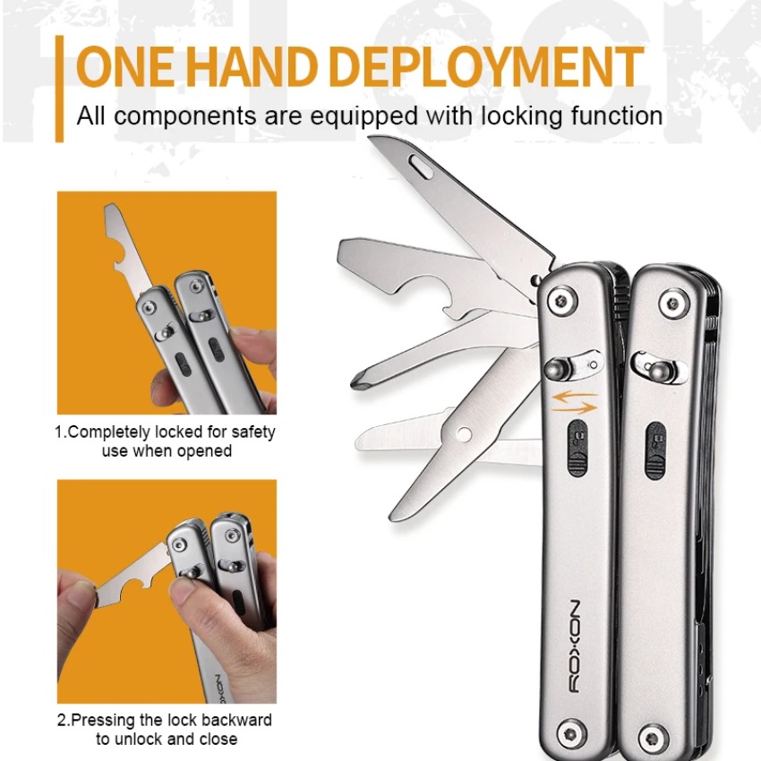 Edc Carry Pliers - Pince multifonction R's Genuine S804G Flex,