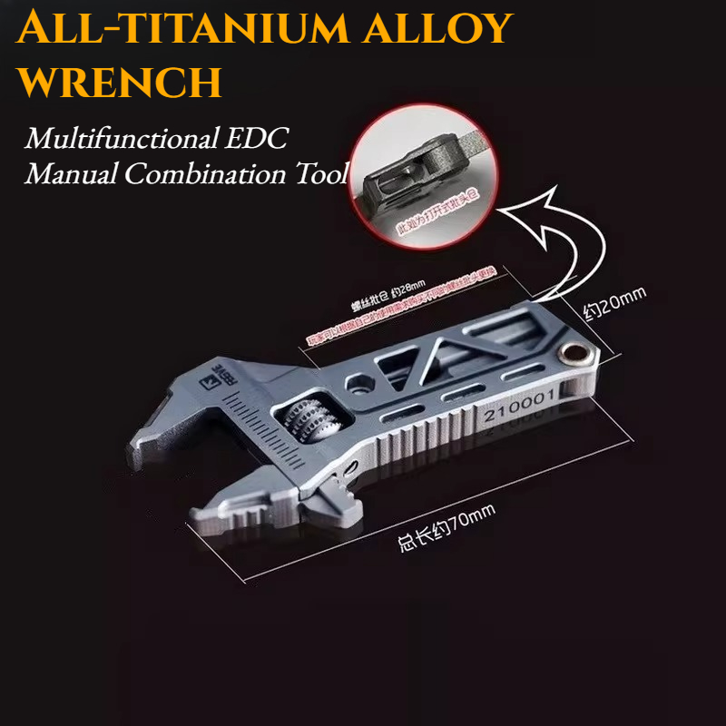 Edc Carry Pliers - Clé et pince en alliage de