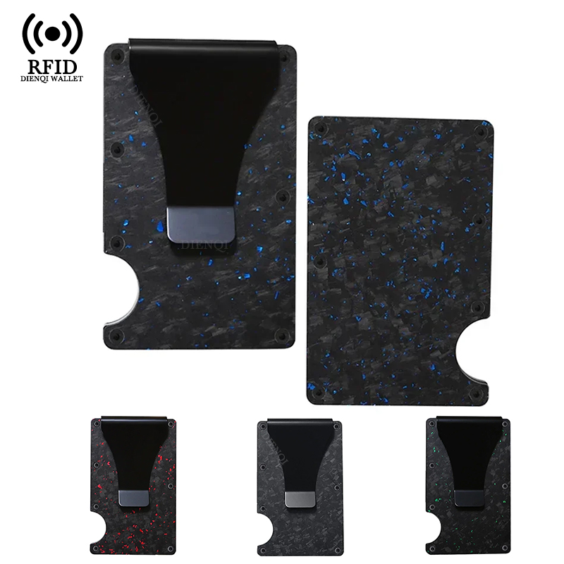 Edc Carry Card - Portefeuille anti-RFID pour homme, porte-cartes en