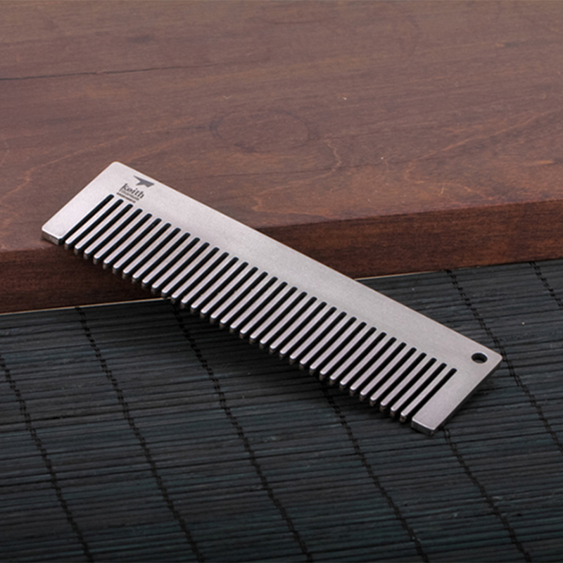 Comb Pocket Titanium - Peigne de voyage en titane Keith
