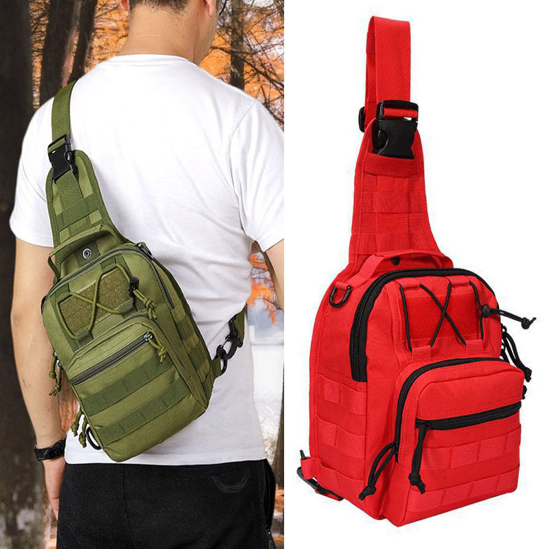 Edc Carry Pack - Sac à bandoulière tactique d'extérieur, sac
