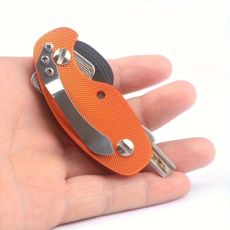 Edc Carry Card - Porte-clés intelligent portable, pochette, étui, porte-monnaie,