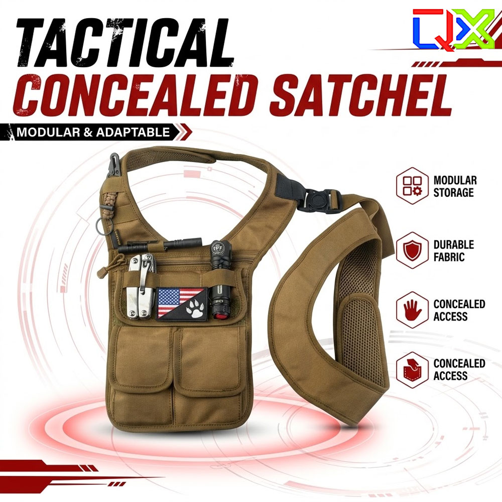 Sac à bandoulière tactique QX, - Edc Carry Bag For Men avis et prix