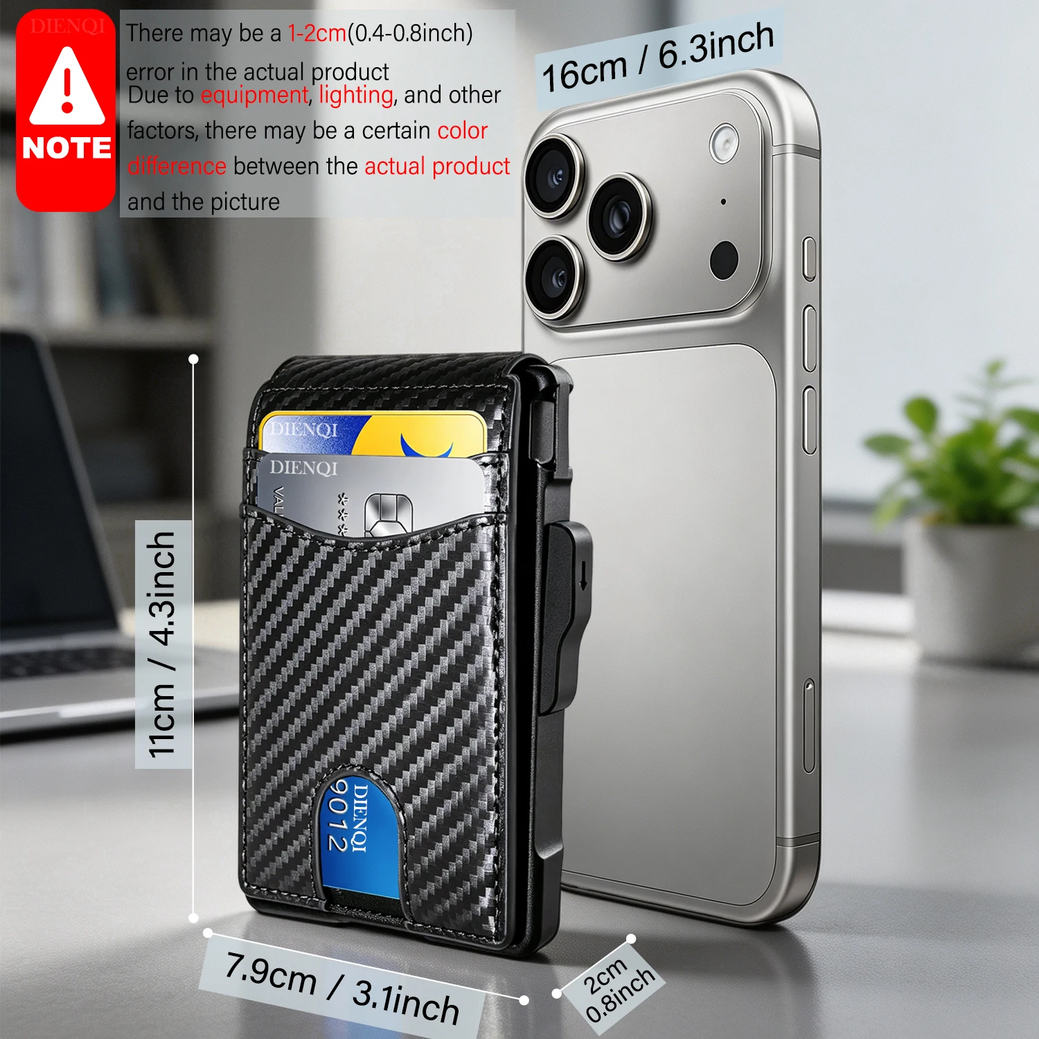 Portefeuille pour hommes en fi - Money Clip Magnetic avis et prix