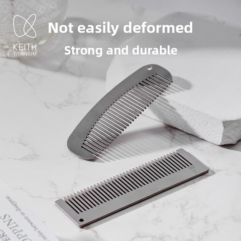 KEITH Peigne de poche en titan - Comb Pocket Titanium avis et prix