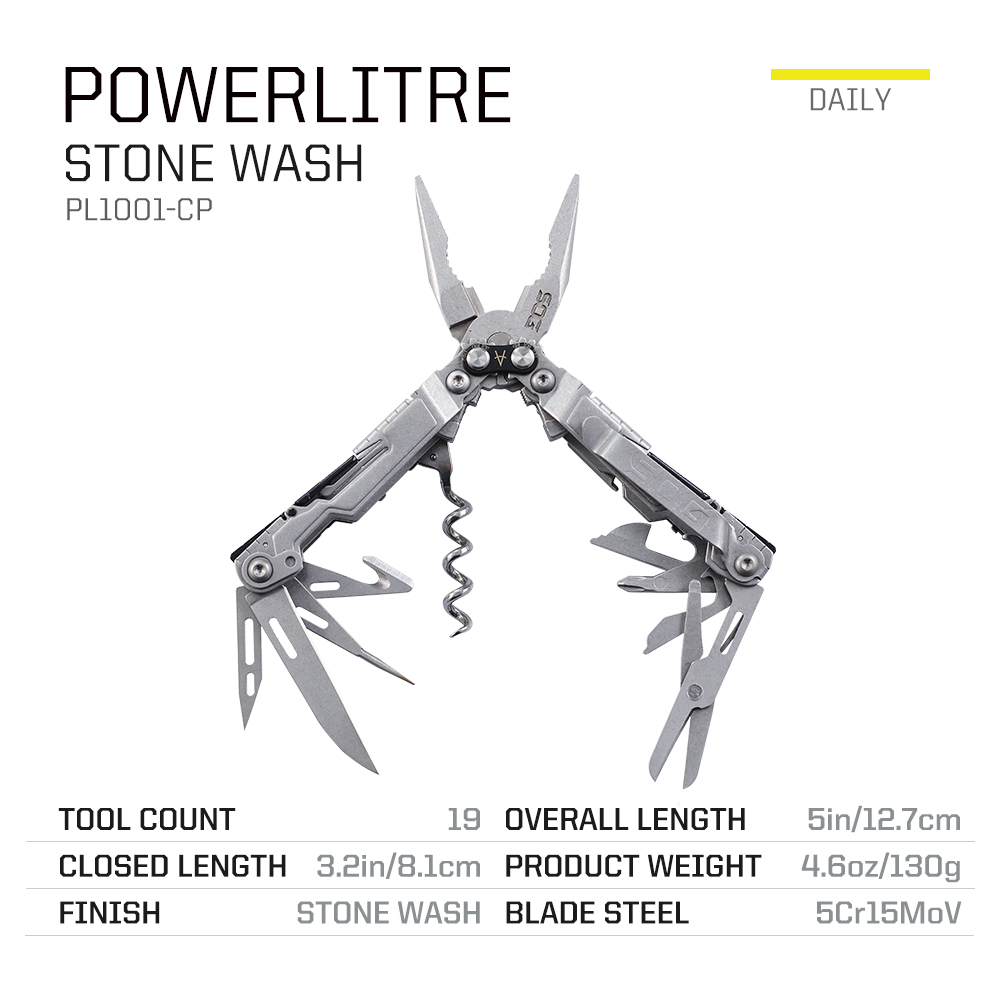 SOG 19 in 1 PowerLitre Mini Pi - Edc Carry Pliers avis et prix