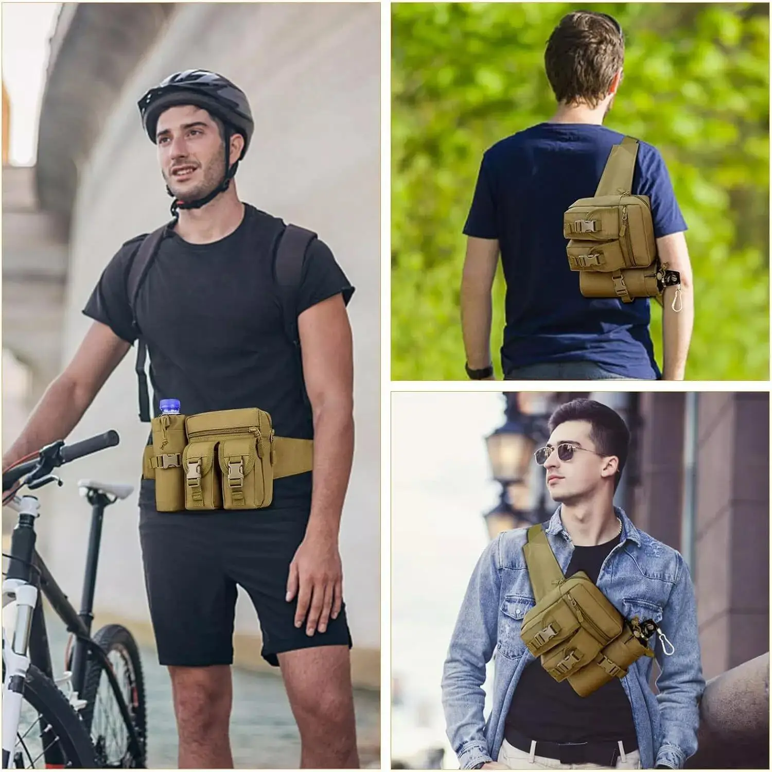 Sac banane tactique pour homme - Edc Carry Bag For Men avis et prix