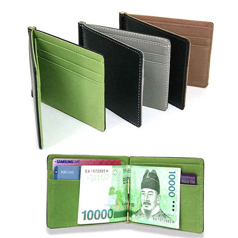 Portefeuille mince en cuir ave - Money Clip Magnetic avis et prix