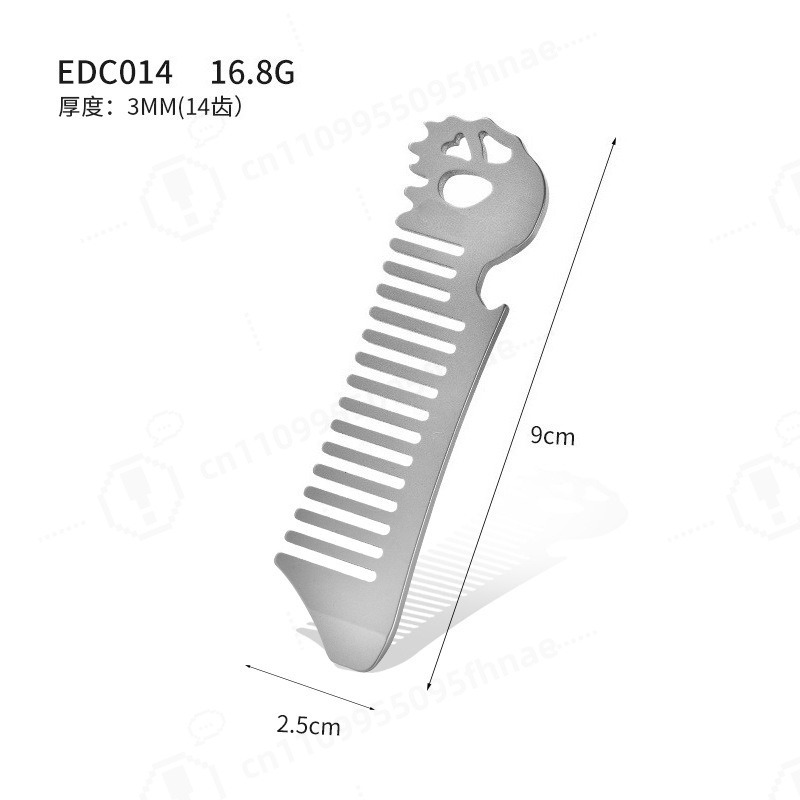 Peigne à cheveux en alliage de - Comb Pocket Titanium avis et prix