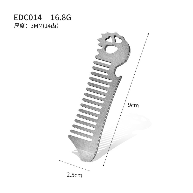 Peigne à cheveux en alliage de - Comb Pocket Titanium avis et prix