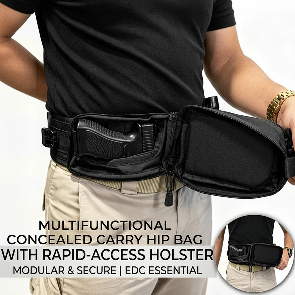 Sac banane tactique pour homme - Edc Carry Bag For Men avis et prix