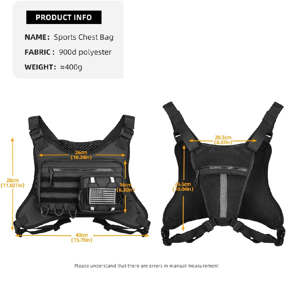 Sac de poitrine tactique pour  - Edc Carry Bag For Men avis et prix
