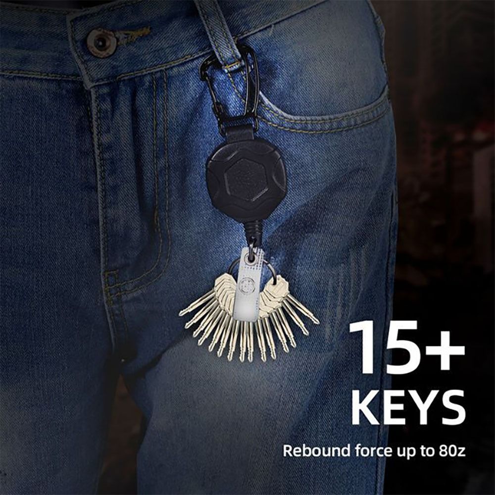 Porte-badge rétractable avec m - Edc Carry Card avis et prix