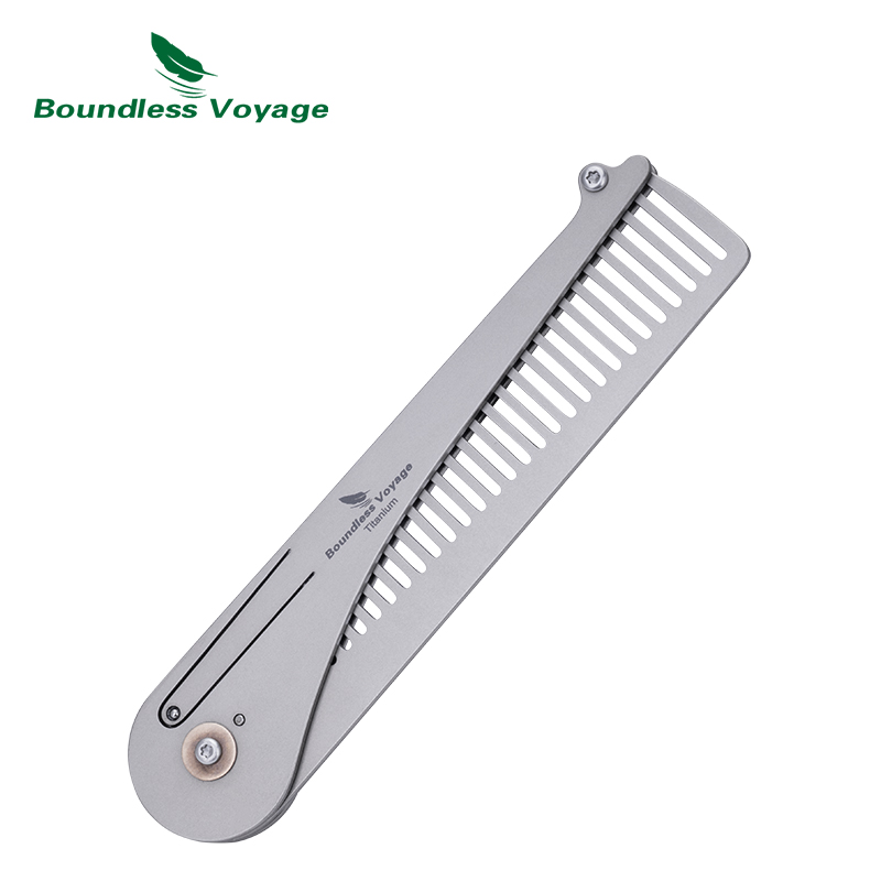 Peigne pliable en titane pour  - Comb Pocket Titanium avis et prix