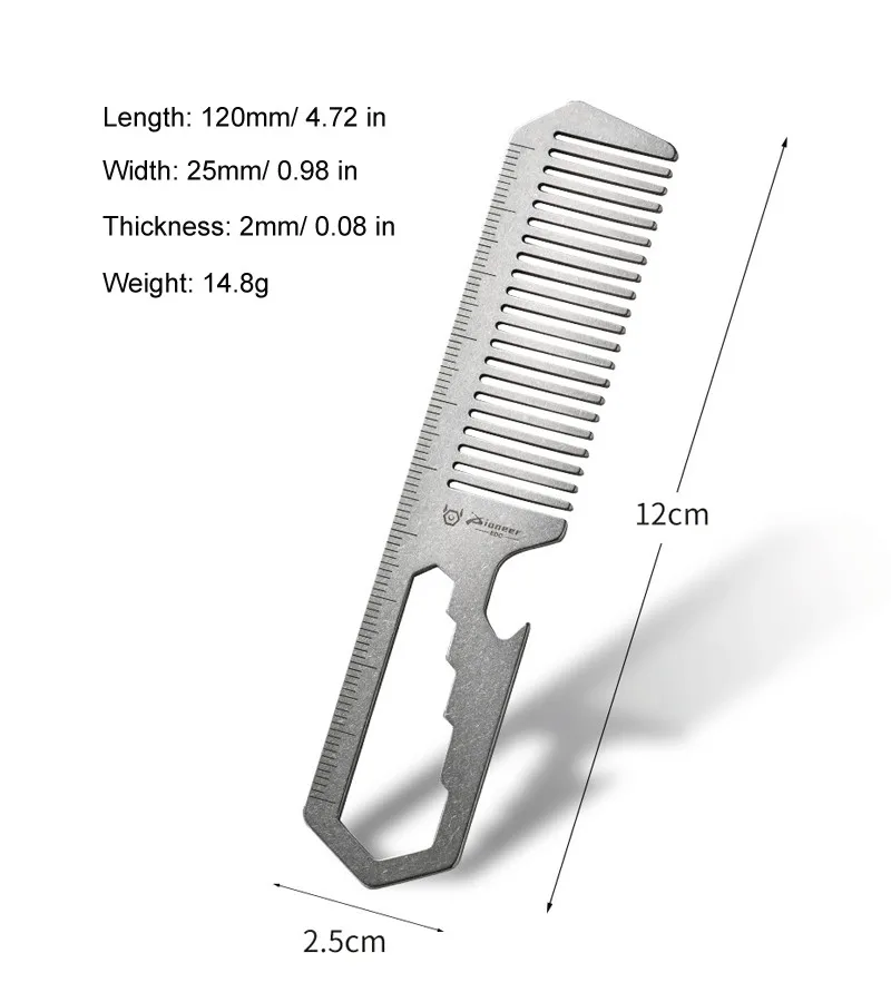 Peigne antistatique en titane  - Comb Pocket Titanium avis et prix