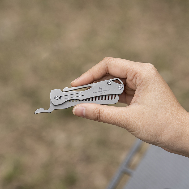 Peigne pliant en titane Boundl - Comb Pocket Titanium avis et prix