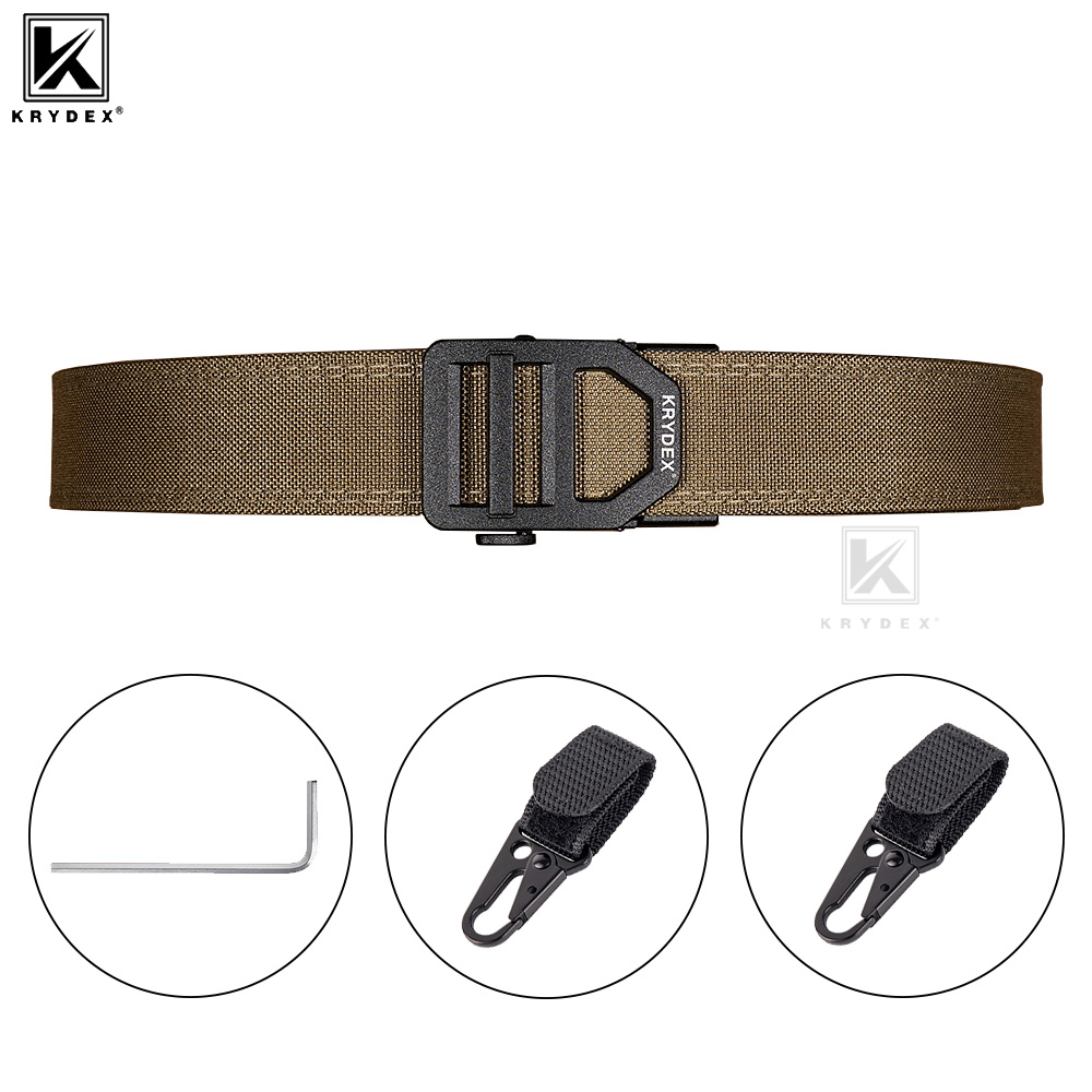 Ceinture tactique robuste KRYD - Edc Concealed Carry Belt avis et prix